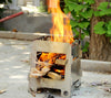 Lightweight Folding Wood Stove